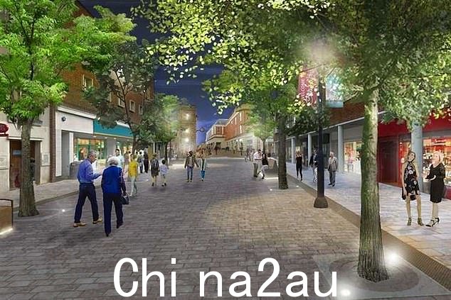 这些装满泥土的容器,里面装满了我们参观时从快闪市场买来的烟头、咖啡杯和虾壳,这些容器是在坎特伯雷安装的,作为 1 英镑的一部分百万项目改造高街” class=