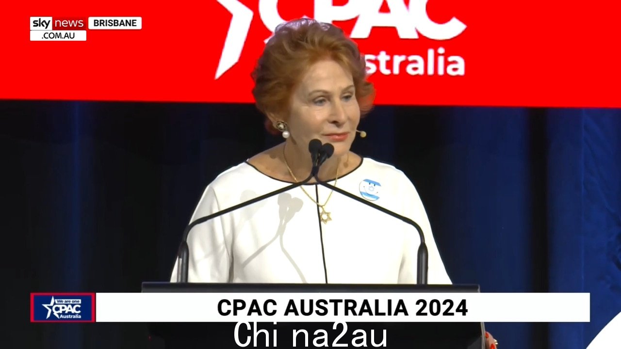 CPAC Australia 2024:大屠杀幸存者 Suzi Smeed 分享她家人的心碎故事