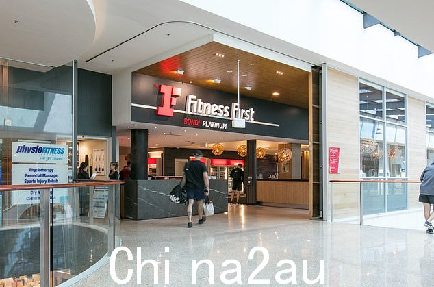 Fitness First Bondi Platinum 健身房(如图)已在 Westfield Bondi Junction 购物中心六楼运营了 20 年,即将关闭