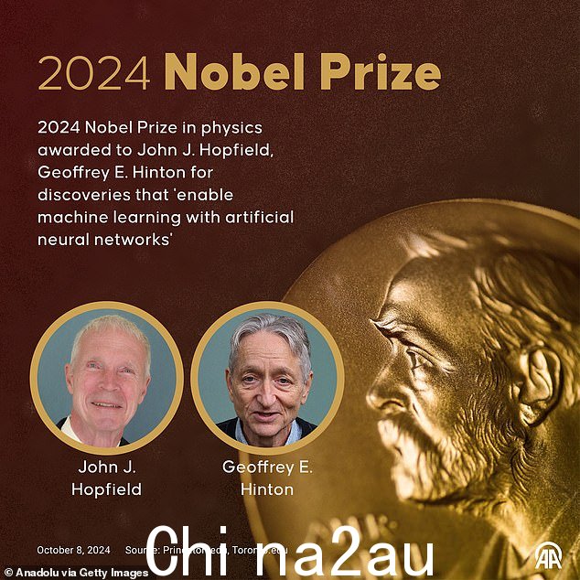 “人工智能教父”于周二与约翰·霍普菲尔德一起荣获 2024 年诺贝尔物理学奖,因为他们开发了为人工智能奠定基础的方法