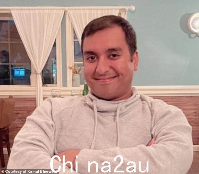 Ethan Bherwani,22 岁,因意外服用芬太尼过量而死亡。这张照片拍摄于他 2021 年 5 月死亡前几周