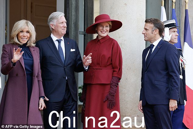 应埃马纽埃尔·马克龙邀请,比利时王室成员目前正在对法国进行国事访问,以庆祝法国与比利时的文化联系以及对欧洲问题的共同看法