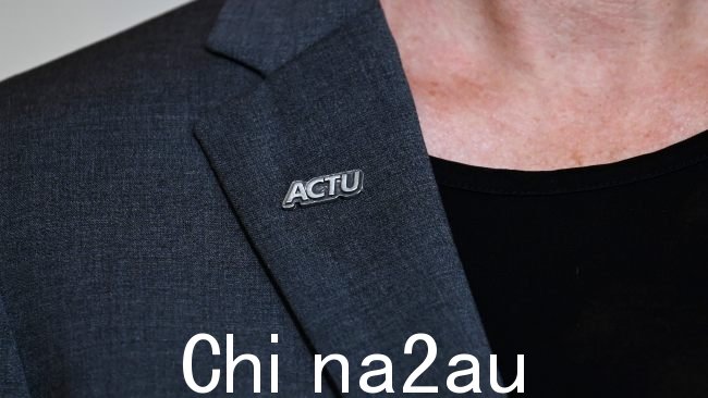在一份声明中,ACTU 发言人坚称劳工运动团结一致,追求单一目标。图片:NCA NewsWire/Martin Ollman