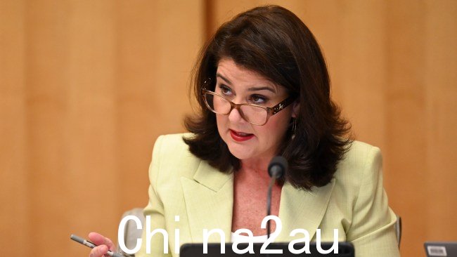 自由党参议员简在阿尔巴尼亚政府指责反对派抄袭工党的计划后,休谟为联盟党的住房政策进行了辩护。图片:NCA NewsWire / Martin Ollman