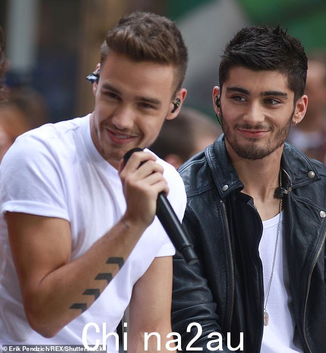 2013 年 8 月出现在纽约的 Today Show,即 Zayn 退出乐队的两年前