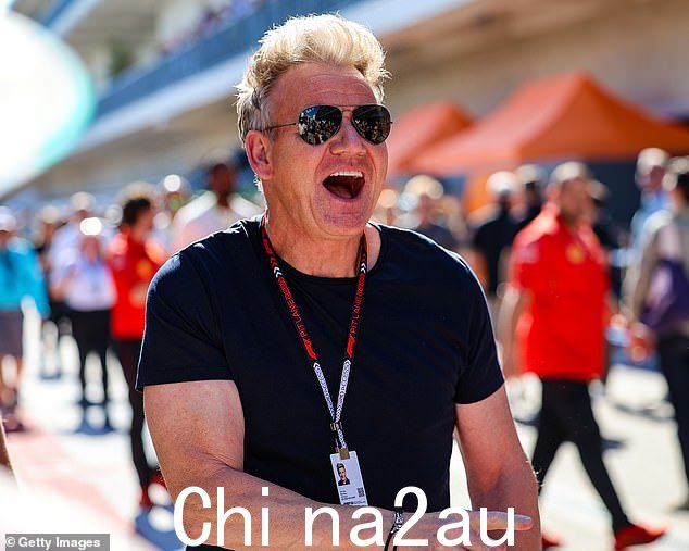 戈登·拉姆齐 (Gordon Ramsay) 周日下午在德克萨斯州奥斯汀举行的美国大奖赛度过了一个周末,看上去精神抖擞