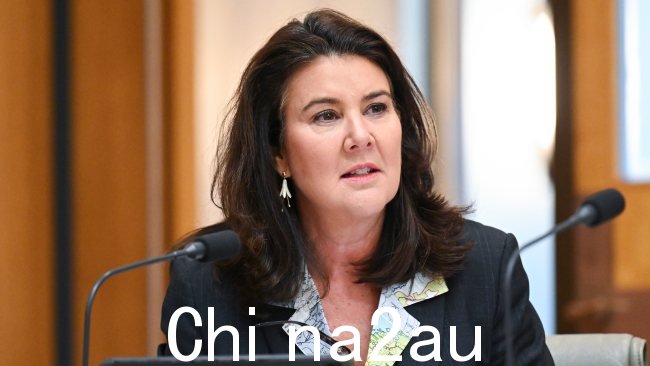 休姆女士周一与澳大利亚天空新闻讨论了皮特沃特补选的早期结果。图片:NewsWire / Martin Ollman