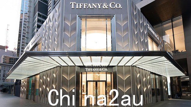 悉尼蒂芙尼商店(如图)的工作人员和保安迅速采取行动,帮助两名遇险妇女