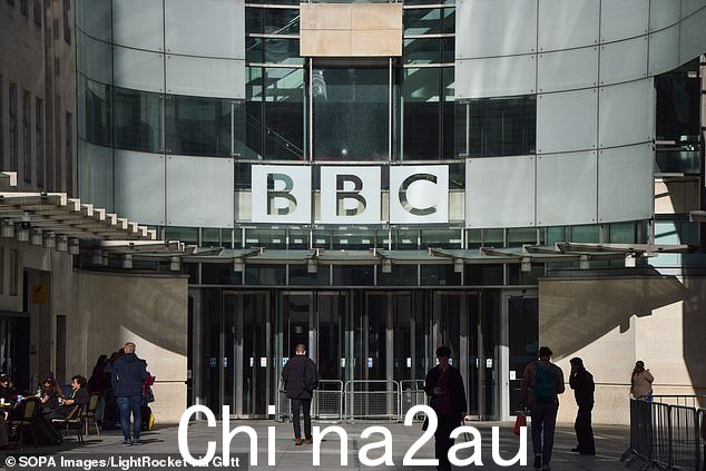图:伦敦 BBC 总部全景