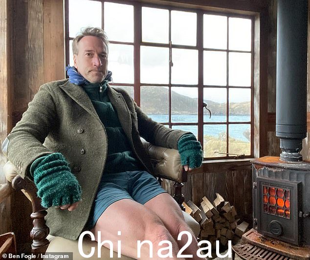 本·福格尔 (Ben Fogle),50 岁,周四,他在 Instagram 上发帖表达了自己对“短裤”的喜爱,他肌肉发达的大腿的“口渴陷阱”让粉丝们疯狂=