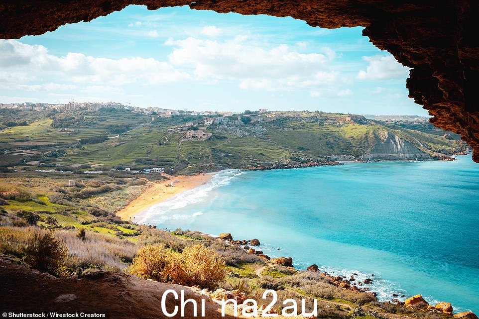 4. 马耳他戈佐岛:马耳他是一个群岛,包括两个较小的岛屿 ¿ 科米诺岛和戈佐岛。《Time Out》作家丽芙·凯利 (Liv Kelly) 将戈佐岛(上图)描述为她访问的“亮点”” class=