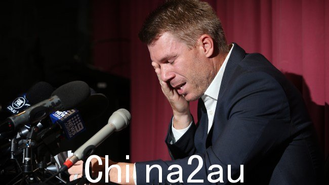 Steve Smith 和 David Warner 很快被解除队长职责,并受到 12 个月的惩罚班克罗夫特被澳大利亚板球协会禁赛九个月 图片:Richard Dobson