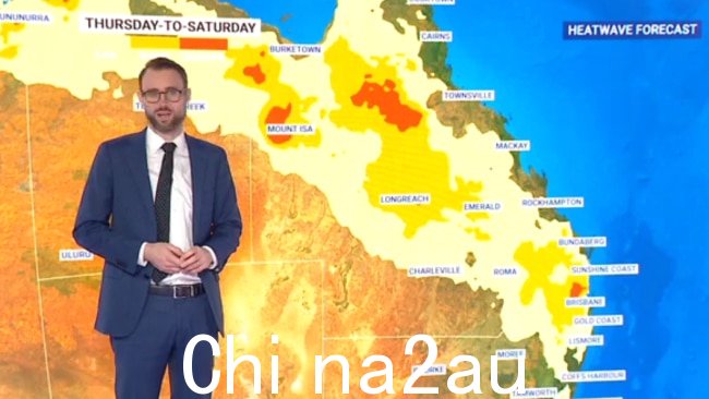 两个州和北领地的热浪警告仍然存在。图片:澳大利亚天空新闻