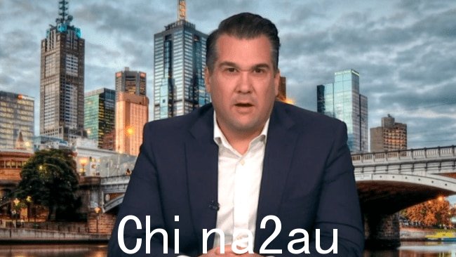 影子住房部长迈克尔·苏卡(Michael Sukkar)试图将明年的联邦选举视为对大澳大利亚的公投,并宣称澳大利亚人民将做出决定他们是否支持阿尔巴尼亚政府“不可持续的移民水平”。图片:澳大利亚天空新闻。
