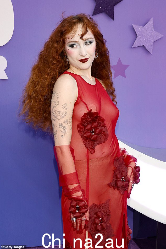 紧随其后的四项提名分别是艾拉·斯塔尔 (Ayra Starr)、碧昂丝 (Beyoncé)、肯德里克·拉马尔 (Kendrick Lamar)、LISA,以及首次提名者查佩尔·罗恩 (Chappell Roan)(如图)和泰拉 (Tyla)