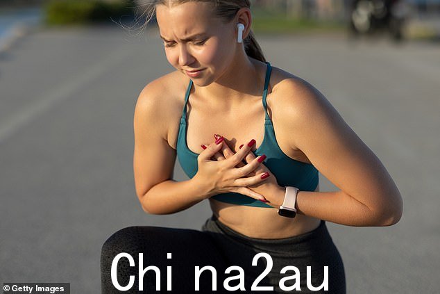 TikTok 用户 Evie Clayton 花了 10 年的时间告诉自己患有焦虑症,但后来发现她实际上患有室上性心动过速或 SVT(库存图片)