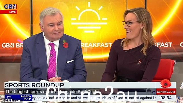 Eamonn Holmes 对他的搭档伊莎贝尔·韦伯斯特 (Isabel Webster) 进行了令人震惊的猛烈抨击,因为他们讨论了温布尔登冠军 Barbora Krejcikova 最近因外表受到批评