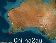 西澳大利亚海岸发生4.0级地震