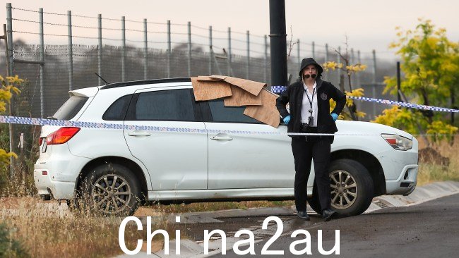 该男子据称从一名老年妇女那里偷了一辆汽车周二。图片:Ian Currie