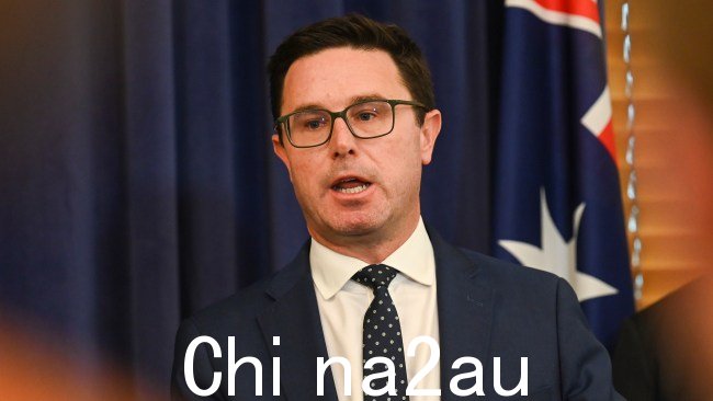 国家党领袖戴维·利特尔普劳德 (David Littleproud) 试图在澳大利亚联邦选举之前使联盟党与美国当选总统唐纳德·特朗普的政治保持距离。图片:NewsWire / Martin Ollman