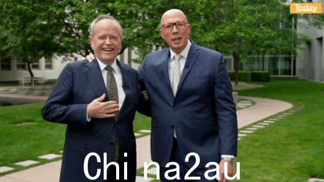 政客们都在微笑。图片:今日秀/九