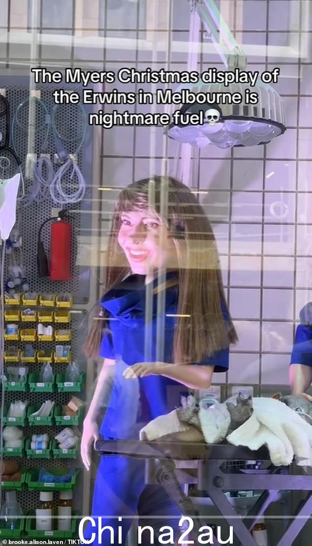 TikTok 用户@brooke.alison.laven 上传了一段 Windows 视频,捕捉到了可怕的 Irwin 娃娃