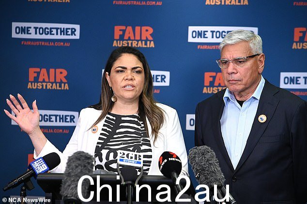Warren Mundine(与 Jacinta Nampijinpa Price 一起)将该公司周一的道歉描述为“我见过的最糟糕的道歉”