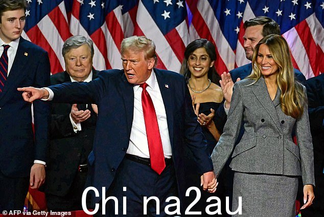 这直言不讳的八十多岁零售商承认,他对美国当选总统唐纳德·特朗普(与妻子梅拉尼娅合影)并没有特别印象