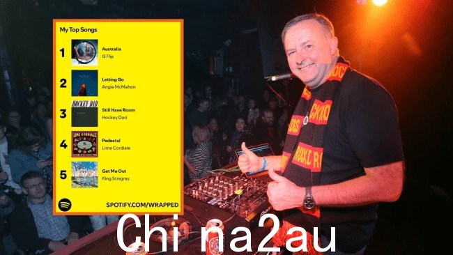 Prime部长 Anthony Albanese 分享了他的 2024 年热门歌曲。图片:Ian Currie