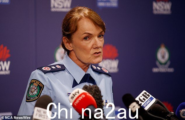 新南威尔士州警察局长凯伦·韦伯(如图)在周二下午 3 点之前发布的一份声明中证实,这名 34 岁的男子已被解雇