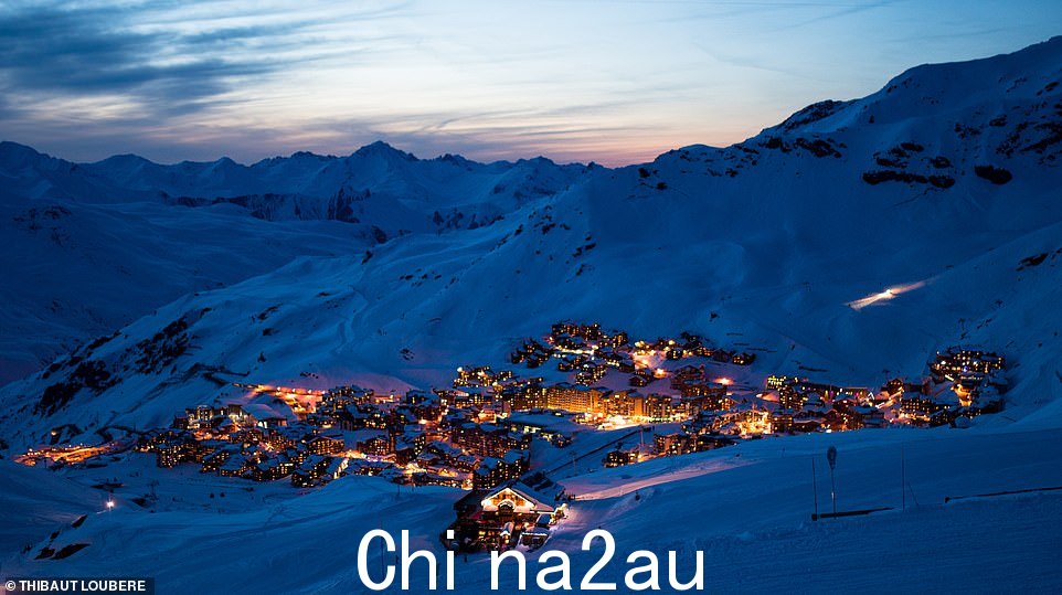 在 Val在托伦斯,您将在天空中完成大部分滑雪 - 80% 的滑雪高度超过 2,300m