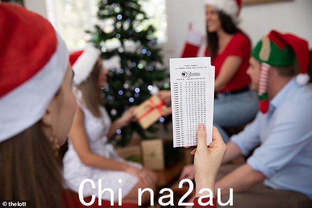南澳大利亚玩家昨晚赢得了全部 5000 万美元的 Oz Lotto 大奖,但这位新千万富翁的身份仍然是一个完全的谜(库存图片)