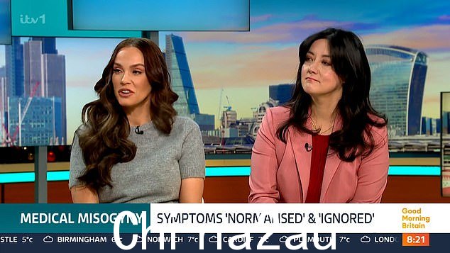 现实电视明星维姬·帕丁森 (Vicky Pattinson) 告诉英国独立电视台 (ITV) 的《早安英国》,男医生五年来一直忽视她“严重”的妇科症状