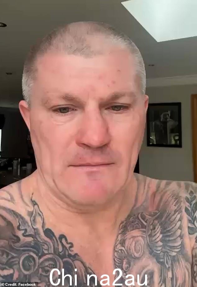 This is the touching moment kindhearted Ricky Hatton tells a bullied 10-year-old boy to 'keep his chin up'