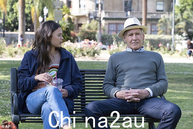 This year marks the first Emmy nomination for Harrison Ford for his work in Apple TV+'s dramedy Shrinking