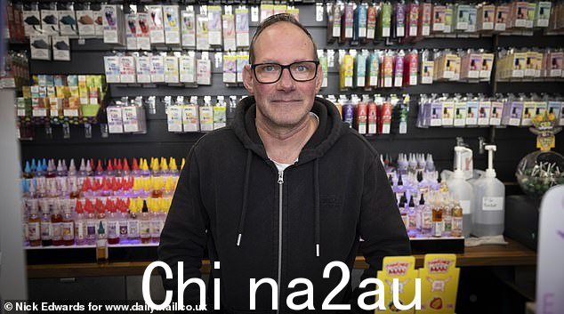 Paul Taylor, (pictured) who has lived in Dover for 20 years and runs his own vape shop believes the only way to improve the area is an increase in investment