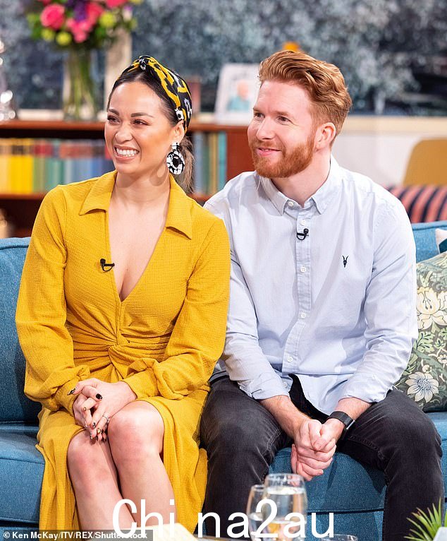 While Katya and Neil initially put on a display of unity following the furore, the married couple split 10 months later and now maintain a friendship (seen together in 2019)