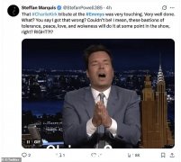 艾美奖2025对查理·柯克（Charlie Kirk）的悲剧保持沉默，但在冰上政治和巴勒斯坦