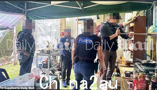 Daily Mail has seen the video footage that shows Freeman flatly refusing to unlock the door while officers took it in turns using a crowbar