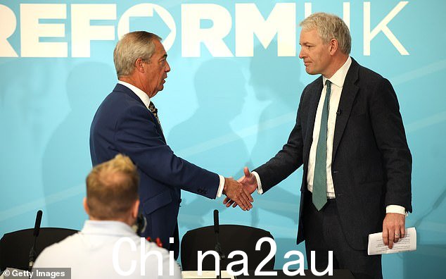 Tory shadow minister Danny Kruger has defected to Nigel Farage's Reform UK, saying the Conservatives are 'over' as a party and a viable opposition
