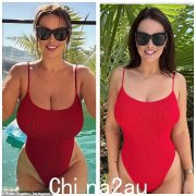 Rhian Sugden透露她的乳房减少给了她“自由和自信”，因为她在同一套泳衣中分享了