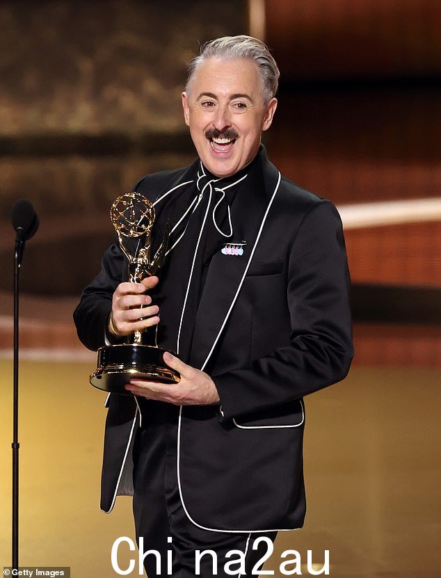 But it wasn't long before a Brit did take to the stage with Scottish star and Traitors US host Alan Cumming, 60, accepting the reality TV Award