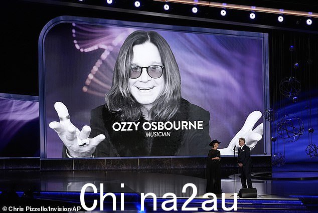 Ozzy Osbourne was remembered in the emotional Emmys In Memoriam segment on Sunday