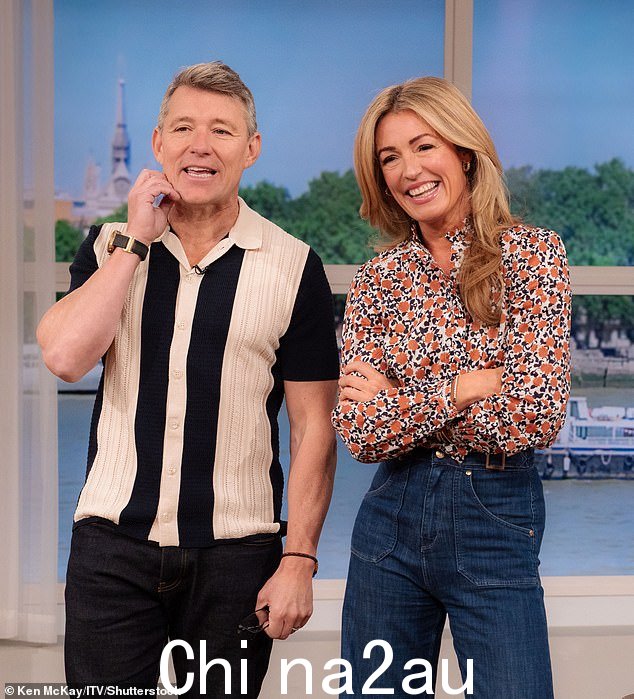 Managing Director at ITV Studios Daytime Emma Gormley said: 'In a time of transformation for the entire industry, I want to thank all our Daytime teams for their dedication and skill in producing high-quality, compelling live shows every day throughout this period' (pictured, This Morning)