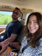 穿着比基尼的丽莎·斯诺登（Lisa Snowdon