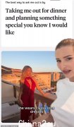 洛蒂·莫斯（Lottie Moss）瞥见了她的约会个人资料，并承认“无论我走到哪里，都会跟随我”，因为她与铰链合作